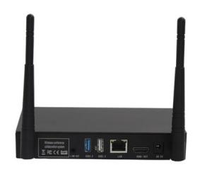 China USB-A HDMI Meeting Room Wireless Presentation System Black wholesale