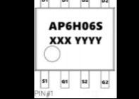 China Fast Switching Mosfet Power Transistor AP6H06S 6A 60V Customized wholesale