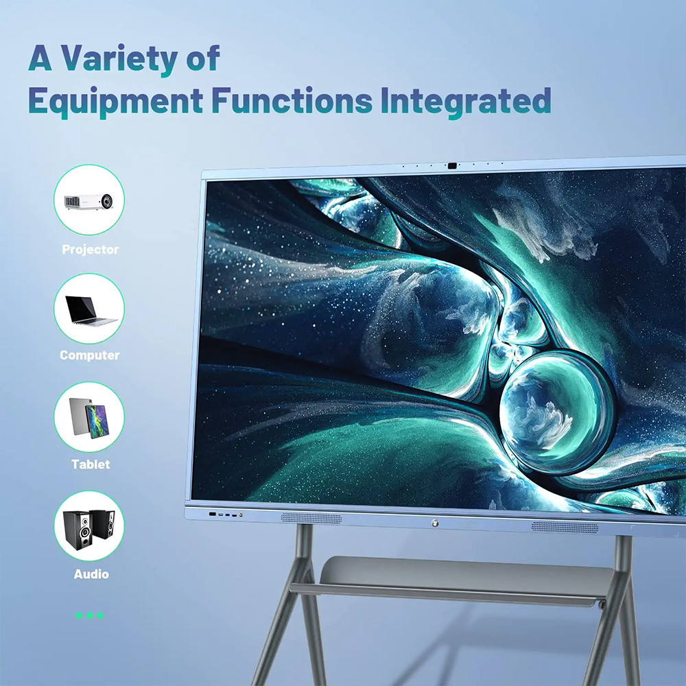43 Inch 20 Points Infrare Touch Screen Interactive Board With Core I5 4th 1200MP Camera