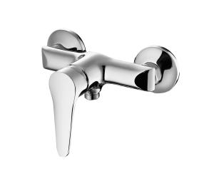 China Zinc Single Handle Shower Mixer Hot And Cold Shower Faucet Anti Rust wholesale
