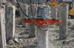 Beiyi BYP500S Construction piling machine hydraulic square pile breaker concrete