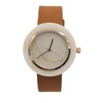 Marble Face Womens Watch With Leather Strap As Beautiful Gift