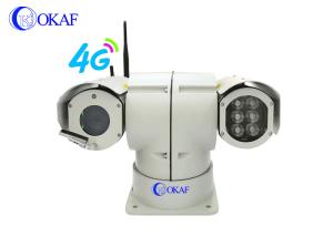 China RS485 4G CCTV CMOS Vehicle Mounted PTZ Camera 100m IR wholesale