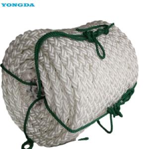 China Polyamide Multifilament Fibre Nylon Braided Ropes High Tensile Strength 28mm wholesale