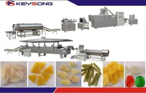 China Automatic 3D Snack Pellet Production Line Fryums , Pani Puri Machinery wholesale
