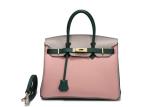 Fashionable Women Leather Handbags / Customized Casual Tote Bags Genuine Leather