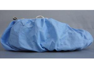 China SMS Disposable Shoe Cover , Soft Flexible Non Woven Overshoes OEM wholesale