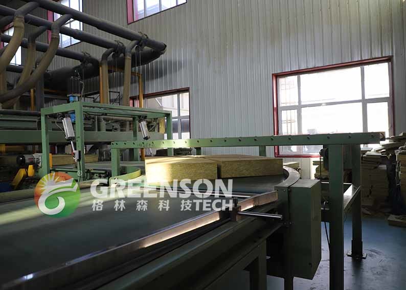 Basalt Rock Wool Insulation Panel Manufacturing Production Line