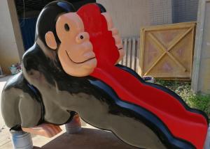 China 2800*1000*1600mm Monkey Water Slide For Swimming Pool wholesale