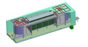 China Stainless Steel 304 Large Chest Industrial Spiral Freezers 140kw 1000kg/H wholesale