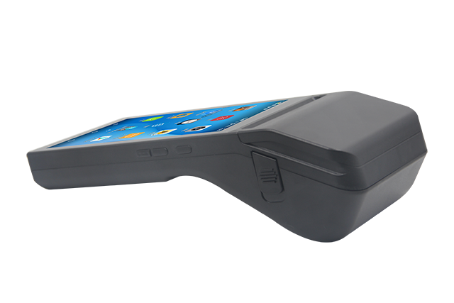 Touch Screen Handheld POS Printer 80mm Thermal NFC GPS Google Play Support Dual Channel