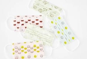 China Anti Bacterial Non Woven Disposable Kids Respirator Mask wholesale