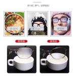 Stock Anti Fog Suede Eyeglass Cleaning Cloth 220gsm Customer Logo