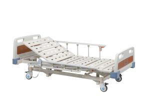 China Adjustable Three Functions Medical Hospital Bed / Automatic Patient Bed wholesale