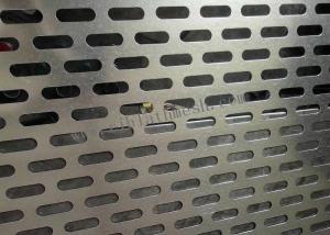 China 1220×2440mm 0.3mm 100mm Perforated Stainless Steel Mesh wholesale