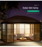 Powder Coated Aluminium Frame Glass Gazebo Sunroom With Galvanized Top