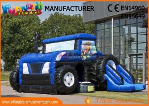 China Commercial Party Jumping Castles With Prices / Inflatable Tractor Bounce House wholesale
