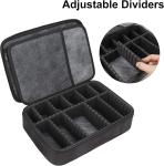 Black Color Large Capacity Storage Waterproof Custom Travel Smell Proof Bag With