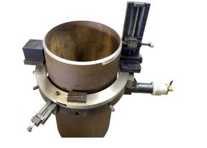 China Aluminum Body Edge Preparation 70mm Pipe Cutting And Beveling Equipment wholesale