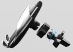 White Auto Clamping Vent Mount 10W QI Wireless Car Charger