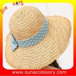AK17540 fashion Wide brim sunny beach paper straw hats for womens in stock ,