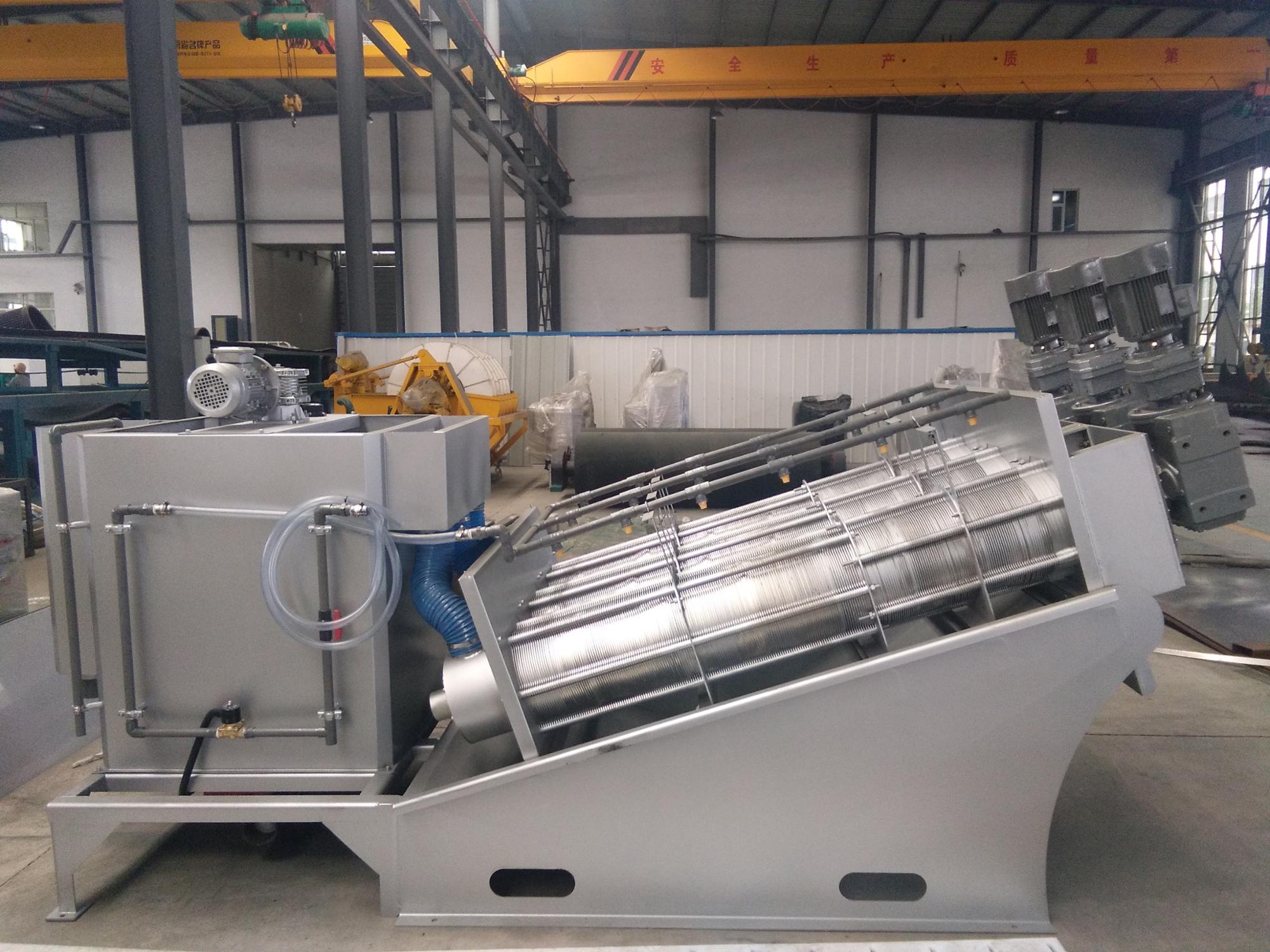 Customized Capacity Good Goods Screw Press Separation Machine For Manure Drying 10*8CM