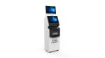 Dual Screen Hotel Self Service Check In / Out Kiosk