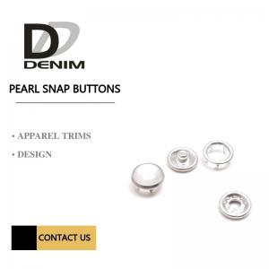 China Denim Shirt & Coat 5 Claw Classic Prong Pearl Snap Buttons wholesale