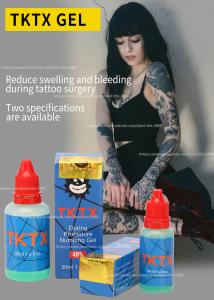China Original 40% Green TKTX Numbing Gel Cream Highly Effective 15ml 30ml wholesale