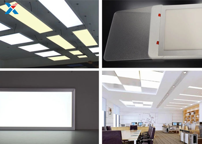Clear Acrylic Light Guide Panel / LED Acrylic Light Panels For Outdoor Display Box