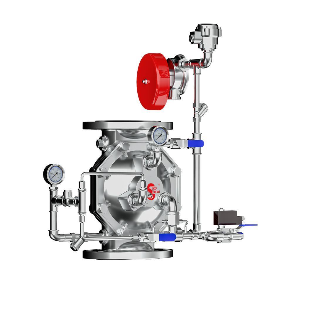 Stable Automatic Deluge Water Extinguishing System Rain Alarm Valve with Prices