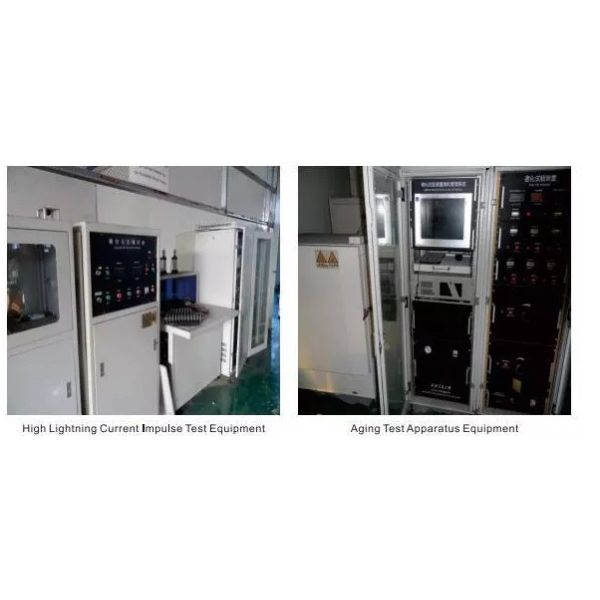 IEC60099 Standard Lightning Surge Arrester , 110kv Porcelain Lightning Arrester