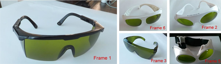 Wide Spectrum Laser Safety Goggles Continuous Absorption Laser Protective Goggles