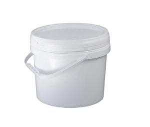 China 20cm Plastic Paint Bucket Lightweight White Five Gallon Buckets Thickened wholesale