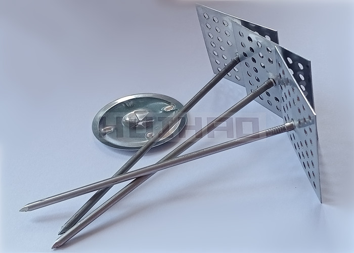 1-1/2" Round Self Lock Washers Stainless Steel Used To Secure Board Or Batt Insulation