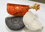 Ladies Dinner Party Evening Pouch Bag Handbag Fashionable Acrylic And Bamboo