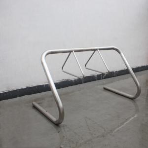 China 316 Stainless Steel Bike Rack Dia60*3 Steel Tube Frame Dia20 Round Steel Bar Racks 2 Triangles wholesale