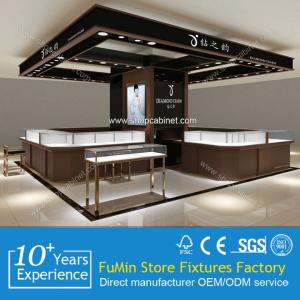 China metal used jewelry showcases wholesale