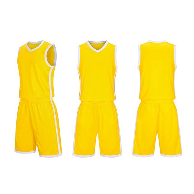 Yellow Blue Loose Football Training Tracksuits Sweat Absorbing Youth Sports Jersey