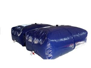 China Blue Color 500L Collapsible Water Bladder For Farm Irrigation wholesale