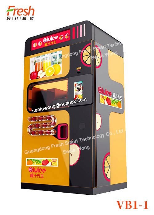 food grade material fresh juice Orange Juice Squeezing Automatic Beverage Vending Machine OEM currency system cash