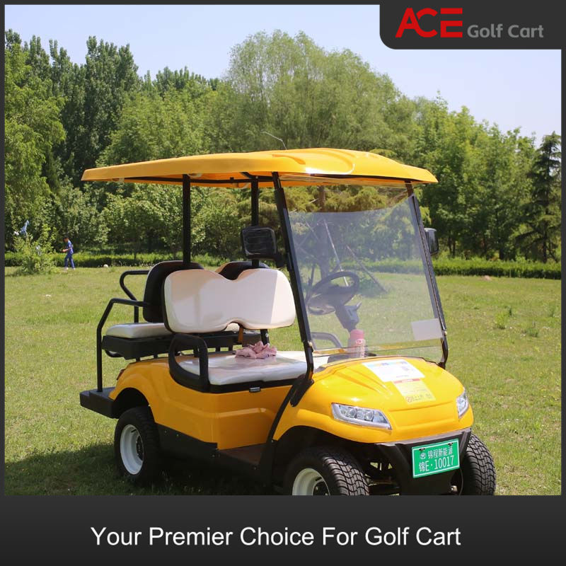 4 Wheel Disc Brake Electric Golf Cart 4 Seater Motorized Scooter Car