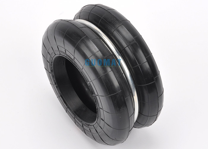 S-160-2 Gas Filled Type Double Convoluted Air Lift Bag Natural Rubber Bellows Air Spring