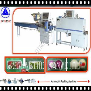 China Trayed Vegetable Packing Machine SWD 2500 Heat Shrink Wrapping Machine wholesale