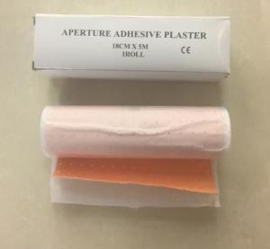 China Non Woven Medical Adhesive Tape Aperture Adhesive Plaster Roll wholesale