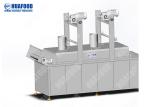 Sweet Potato Chip Automatic Fryer Machine 30KW Automatic Lifting System