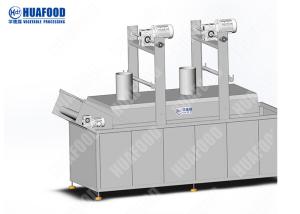 China Sweet Potato Chip Automatic Fryer Machine 30KW Automatic Lifting System wholesale
