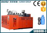 Hdpe 1 Liter Bottle Double Station Blow Moulding Machine / Blow Molding