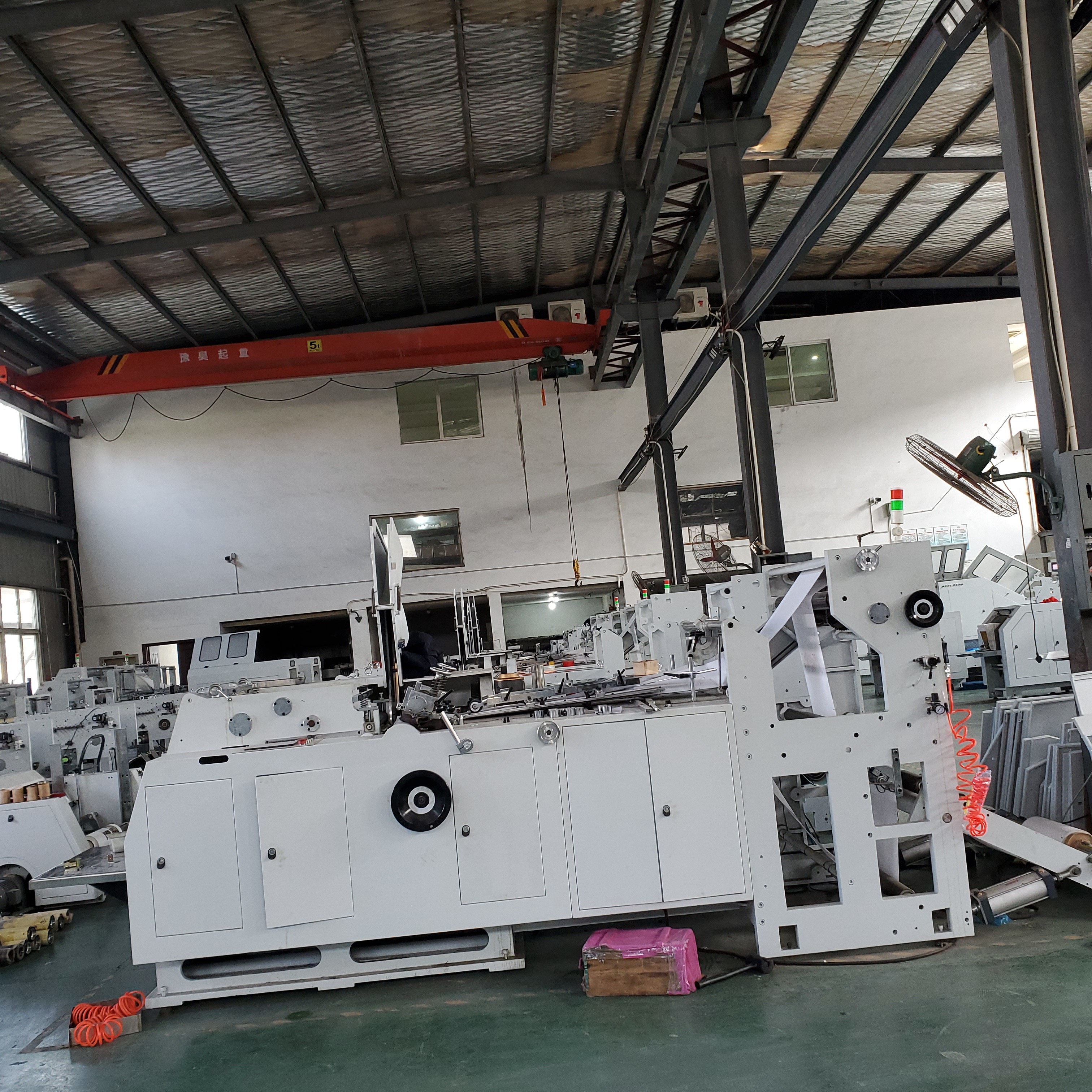 V Bottom Automatic Paper Bag Making Machine 60-400 Pcs/Minute
