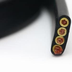 China Flat Traveling Crane Cable 4Core, 25sqmm 450/750V, ECHU Cable wholesale